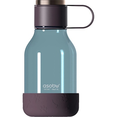 Asobu Бутилка за вода с купичка за куче dog bowl- 1, 5л - цвят бордо (asobu - twb20 burgundy)