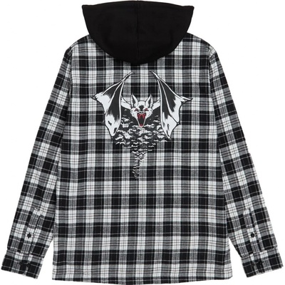 Creature Bat Relic Flannel white/black