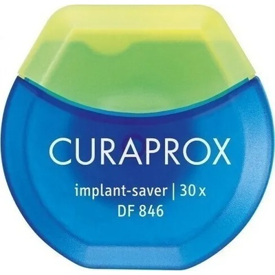 Конец за зъби за импланти, Curasept Curaprox DF 846 Floss Implant Saver 30m