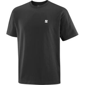 Salomon Мъжка тениска Salomon Round Logo Graph T-shirt - Deep Black (216-7739-0112)