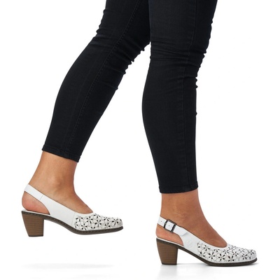 Rieker 40981 80 bílá