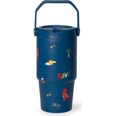 Citron termohrnek Tumbler 600 ml Blue Dino