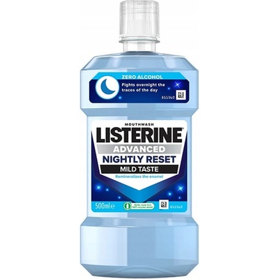 Listerine Advanced Nightly Reset Zero 500 ml