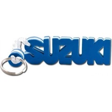Přívěsek na klíče Suzuki modrá bílá