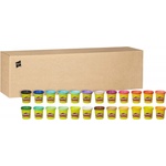 Play-Doh pack with 24 x 84g cans, craft set with a colorful selection of colors promotes creativity, available exclusively at Amazon, creative for children aged 2 and over - 20383