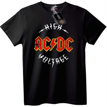 NOONEBRAND Тениска AC/DC Високо Напрежение - 4XL, White