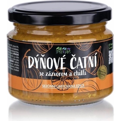 The Pelikans Tekvicové čatní so zázvorom a chilli 250 g
