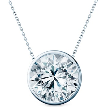 SAVICKI Колие The Journey: бяло злато, диамант