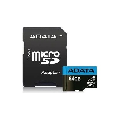 ADATA SDXC UHS-I 4GB AUSDX64GUICL10A1-RA1