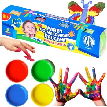 Astra prstové farby 4 x 50 ml