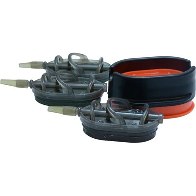 CARP EXPERT - Sada kŕmidiel s formičkou Oval Method Set 3 ks 30 + 40 + 50 g