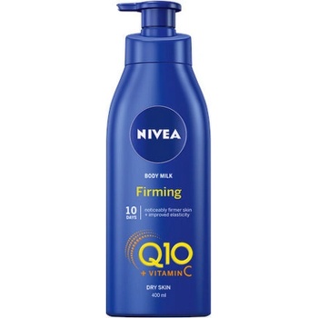 Nivea Q10 Plus Firming spevňujúce telové mlieko na suchú pokožku 400 ml
