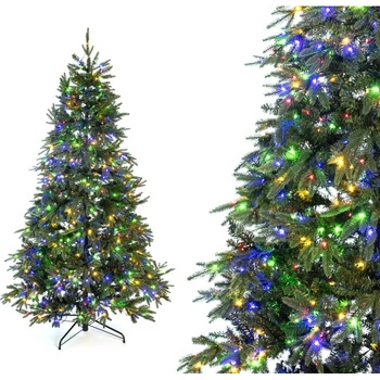 Evergreen Sherwood smrek LED umelý vianočný stromček 210 cm