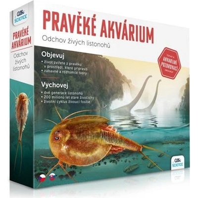 ALBI Pravěké akvárium experimentální vědecký set odchov živých listonohů