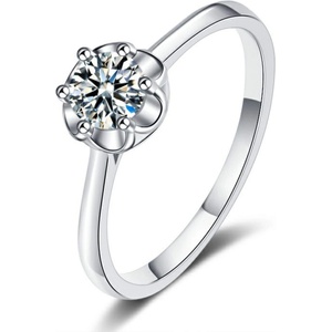 Silenti Jewelry Сребърен пръстен "Поетичност" - 6 - 52мм (16.6мм диам. )