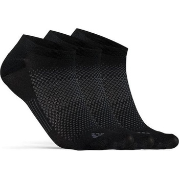 Craft ponožky CORE Dry Footies 3 pack černá