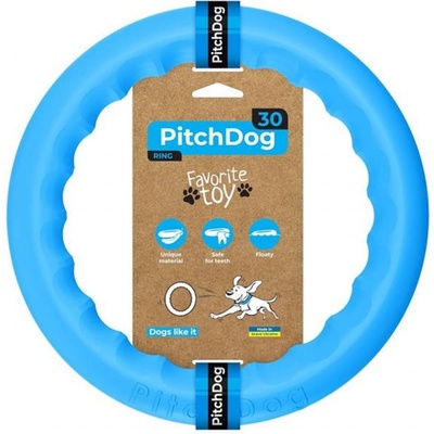 PitchDog tréninkový pěnový kruh modrý 30 cm