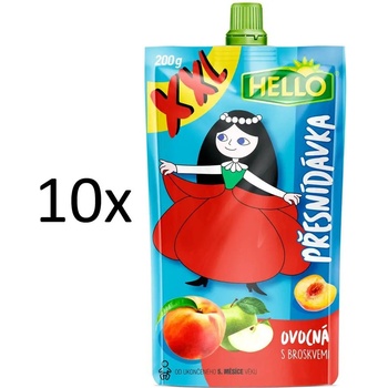 Hello OP x x L s broskvemi 10 x 200 g