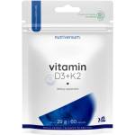 Nutriversum Vitamin D3 1000 + K2 75 mcg [60 капсули]