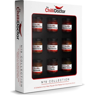 The ChilliDoctor Chilli Mash sada 9 x 40 ml