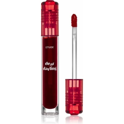 Etude Dear Darling water Gel Tint farba na pery s gélovou textúrou 02 Cherry Red 5 g