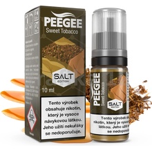 PEEGEE Salt - Sladký tabák 10 ml 20 mg