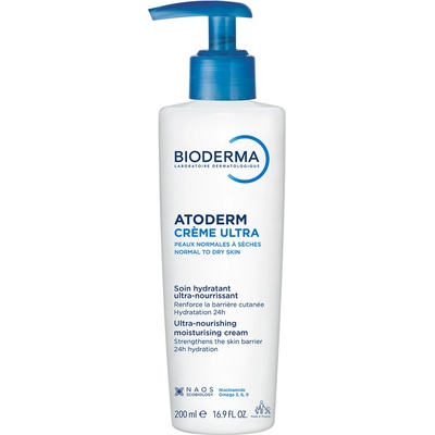 Bioderma Atoderm Crème Ultra vyživující a hydratační tělový krém 200 ml