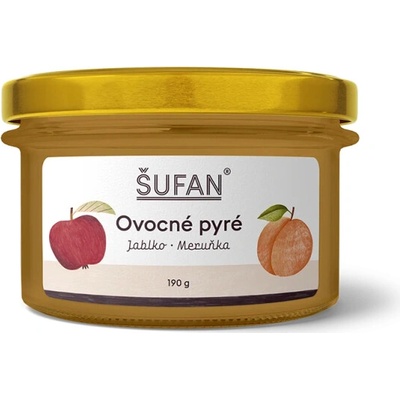 Šufan Pyré jablko-meruňka 190 g – Zboží Dáma