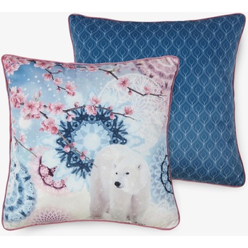 Hip Bedding 48 см - Синя шарена възглавница с възможност за обръщане Home Hip Kodiak Hip Bedding | Sin | Home | UNI