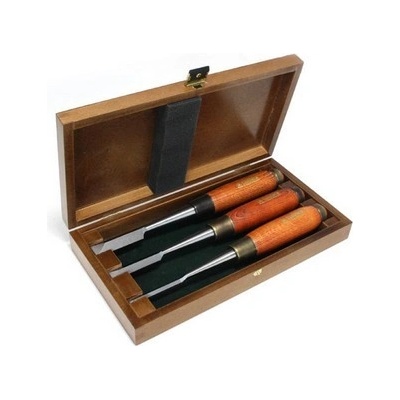 Narex Bystřice Sada rybinových dlát v kazetě, WOOD LINE PLUS 1/4"-1/2"-3/4" - NB8521-00