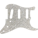 Fender Hybrid Glass/Glitter Stratocaster S/S/S Silver Sparkle Pickguard