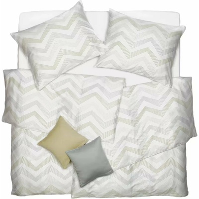 SCANquilt Obliečky satén plus zik zak 140x200 70x90