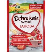 Bonavita Dobrá kaše ovesná jahoda 55 g