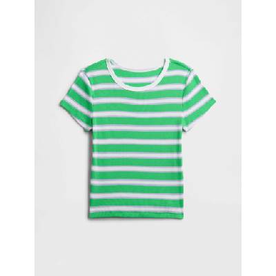 GAP Бебешка тениска с ребра GAP GAP | Zelen | Момичешки | XS