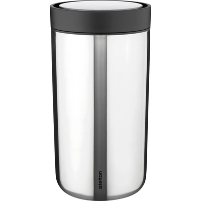 Stelton Термочаша To-Go Click с двойни стени от стомана 200 мл стоманена (675)