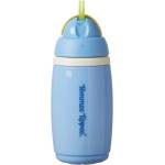 Tommee Tippee Неразливаща се термочаша Tommee Tippee - Insulated Straw, 266 ml, синя (TT.0294)