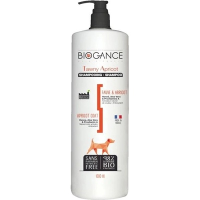 Biogancia šampón Tawny apricot pre žltohned.srsť 1000 ml