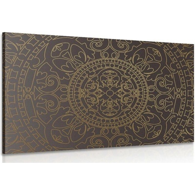 Obraz orientální zlatý ornament - 120x80
