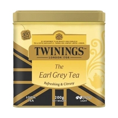 Twinings Earl Grey plech 200 g