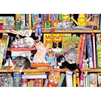 Cobble Hill - Puzzle Family Puzzle: Storytime Kittens 350 - 350 piese
