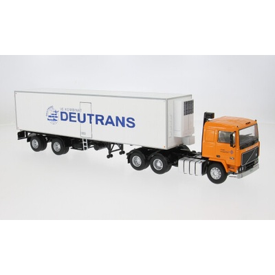 Premium ClassiXXs Škoda LIAZ 706 MTTN tahač s návěsem Deutrans Oranžová 1:43