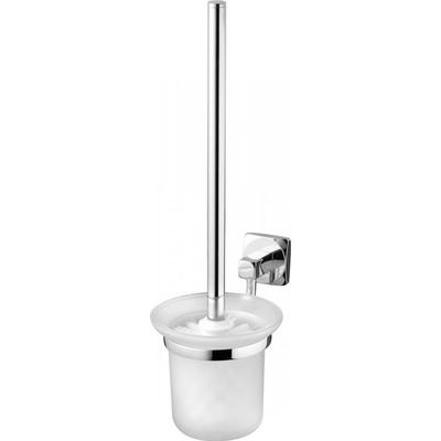 ICE – Toaletná kefa s držiakom – chrom – BISK 04855