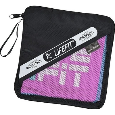 Lifefit rychleschnoucí uterák z mikrovlákna 105x175cm, růžový
