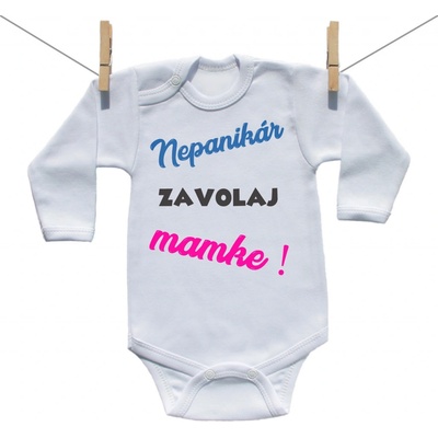 Boodyy Body s dlhým rukávom Nepanikár