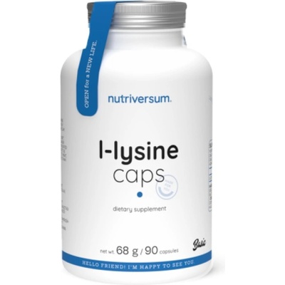 Nutriversum L-Lysine Caps 500 mg [90 капсули]