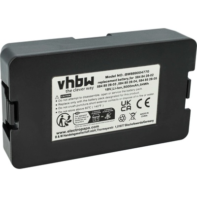 VHBW Gardena 250 / 400 / 500, 18 V, 3.0 Ah - neoriginální – Hledejceny.cz