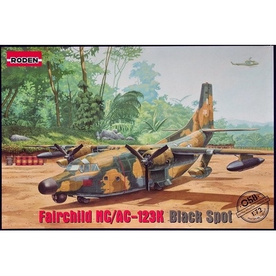 Roden Fairchild NC/AC 123K Black Spot 1:72