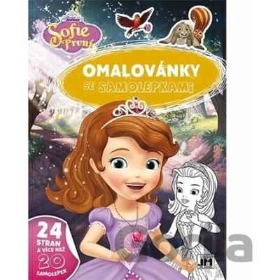 Omalovánky se samolepkami Sofie První