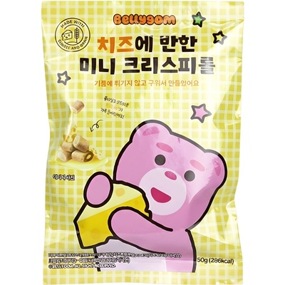 Bellygom Cheese Mini Crispy Roll 50 g