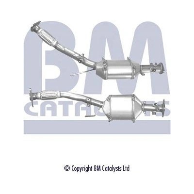 Filter sadzí/pevných častíc výfukového systému BM CATALYSTS BM11059